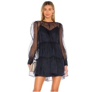 CINQ À SEPT Rhonda Long-sleeve Dress In Navy
$395